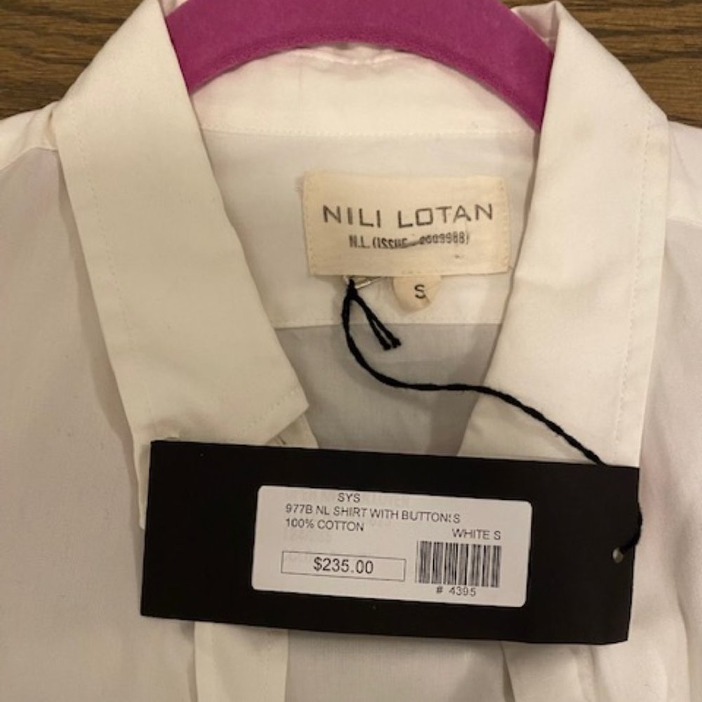 Nili Lotan - S - NWT Classic White Shirt